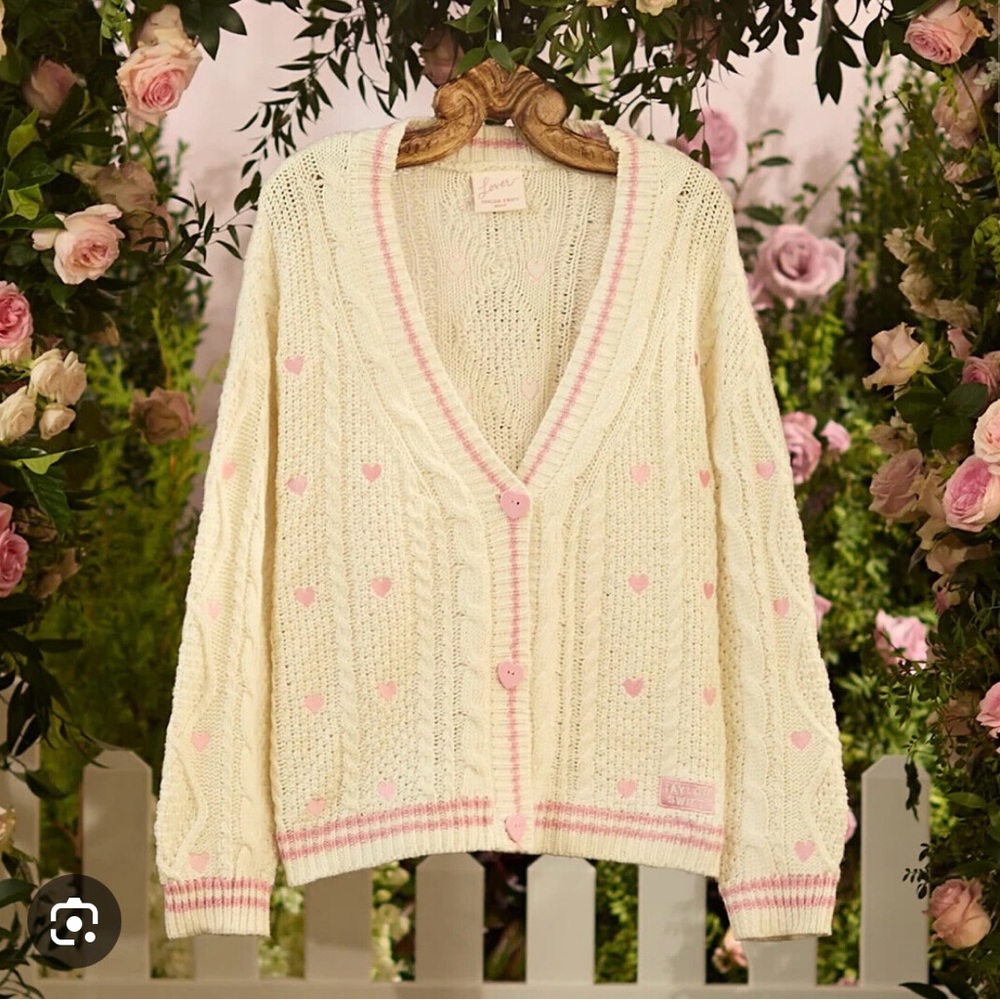 Taylor Swift Lover Cardigan 3x/4x